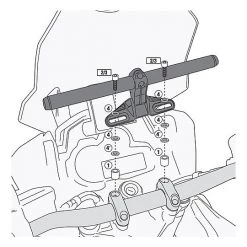 Taschen und Koffer Verkäufe -Taschen und Koffer Verkäufe 02skit spezifischer befestigungssatz fuer givi s900a s901a oder kappa ks900 halterungen 75847