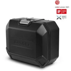 Taschen und Koffer Verkäufe 26 4P System Shad TERRA Seitenkoffer Aus Aluminium 36 Liter TR36L Links Black Edition
