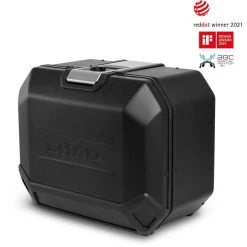 Taschen und Koffer Verkäufe 28 4P System Shad TERRA Seitenkoffer Aus Aluminium 47 Liter TR47L Links Black Edition