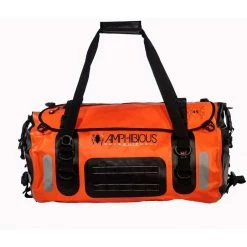 Amphibious VOYAGER II 45 Liter Orange Motorrad Reisetasche