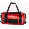 Amphibious VOYAGER II 45 Liter Rote Motorrad-Reisetasche