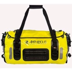 Amphibious Amphibische VOYAGER II 60 Liter Fluo Yellow Motorrad Reisetasche