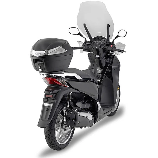 Givi B34 Monolock 34 Liter Schwarzes Motorrad-Top-Case Schwarz Catadriotti Fumè 2 Givi B34 Monolock 34 Liter Schwarzes Motorrad-Top-Case Schwarz Catadriotti Fumè – Bild 2