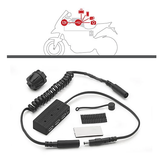 Givi S111 Power Hub Kit Für Das Füttern Von Tankrucksäcken 1 Givi S111 Power Hub Kit Für Das Füttern Von Tankrucksäcken