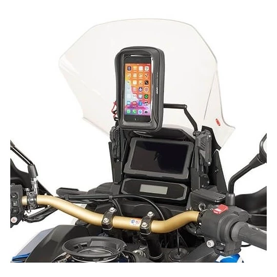 Givi S958B Universal Motorrad Smartphone Halter 2 Givi S958B Universal Motorrad Smartphone Halter – Bild 2