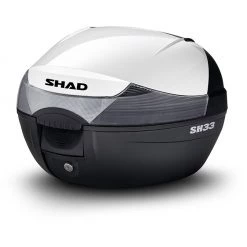 Koffer Für Motorräder Und Motorroller Shad Sh33 Carbon Look 33 Liter