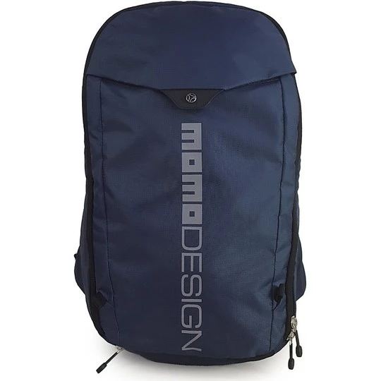 Momo Design Motorradrucksack MD ONE Blau Silber 1 Momo Design Motorradrucksack MD ONE Blau Silber
