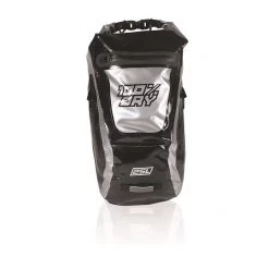 Moto Rucksack Roller 100% Wasserdicht Darts 25 Liter Schwarz Silber