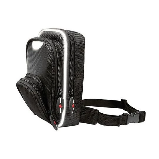 Moto T-Maxter Lampa Beintasche Schwarz 3 Moto T-Maxter Lampa Beintasche Schwarz – Bild 3