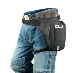 Oj Atmosfere Motorrad-Beintasche OJ URBAN TRACK Schwarz