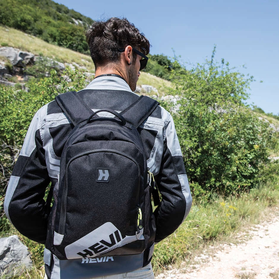 Motorrad Rucksack Hevik HZ100 NAUTIUS 15 Liter Schwarz Rosa 2 Motorrad Rucksack Hevik HZ100 NAUTIUS 15 Liter Schwarz Rosa – Bild 2