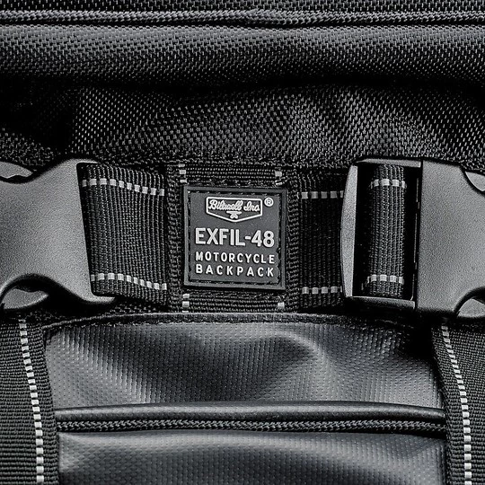 Motorradrucksack Codon Gepäckträger Biltwell SissyBar Exfil-48 Schwarz 9 Motorradrucksack Codon Gepäckträger Biltwell SissyBar Exfil-48 Schwarz – Bild 9