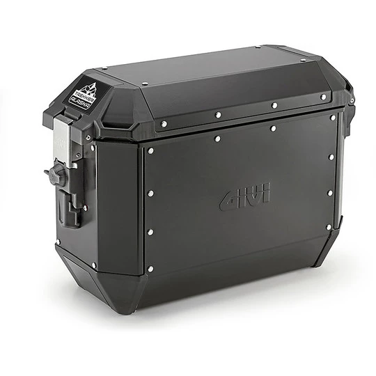 Paar Givi TREKKER ALASKA Seitenkoffer Aus Schwarzem Aluminium 36 Liter 2 Paar Givi TREKKER ALASKA Seitenkoffer Aus Schwarzem Aluminium 36 Liter – Bild 2