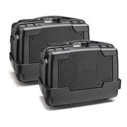 Paar Kappa-Seitenkoffer KGR33 Garda 33 Liter Monokey System Schwarz