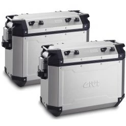 Paar Seitenkoffer Monokey Cam Side Givi TREKKER OUTBACK 48 E 37 Lt. OBKN4837 Aluminium