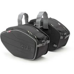 Paar Taschen Moto Side Givi Easy-T-Reihe EA101B Erweiterbare 30 Lt