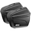 Paar Taschen Moto Side Givi Monokey E22-System 22 Lt Black Line