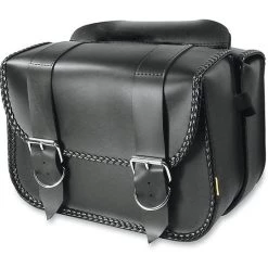 Willie&Max Paar Willie & Max Touring Motorrad-Seitentaschen Mit Geflochtenen Kanten