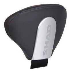 Rückenlehne Für Motorräder Und Roller Shad D0rp05 Silber Mit Logo