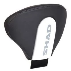 Rückenlehne Für Motorräder Und Roller Shad D0rp08 Weiß Mit Logo