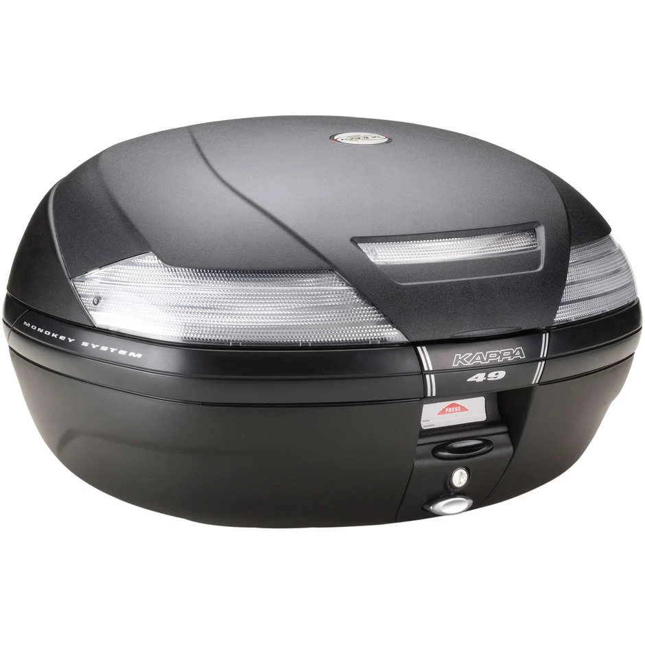 Satchel Moto Kappa K49N Mit Transparenten Reflektoren 47 Liter 1 Satchel Moto Kappa K49N Mit Transparenten Reflektoren 47 Liter