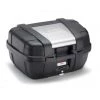 Satchel Motorrad Top Case Kappa KGR52 52 Liter Schwarz Aluminium