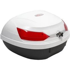 American-pro Schulranzen Motorrad Und Roller Universal-amerikanischen Pro Mit Platte 48 Lt Weiß