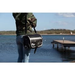 Schultertasche Amphibious Indy Schwarz 10lt