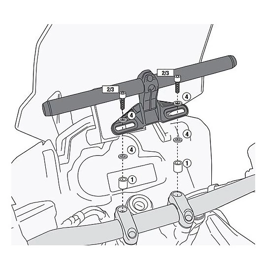 Spezifikation Schraubensatz 04SKIT Für Givi S900A / S901A Oder Kappa Ks900-Halterungen 2 Spezifikation Schraubensatz 04SKIT Für Givi S900A / S901A Oder Kappa Ks900-Halterungen – Bild 2