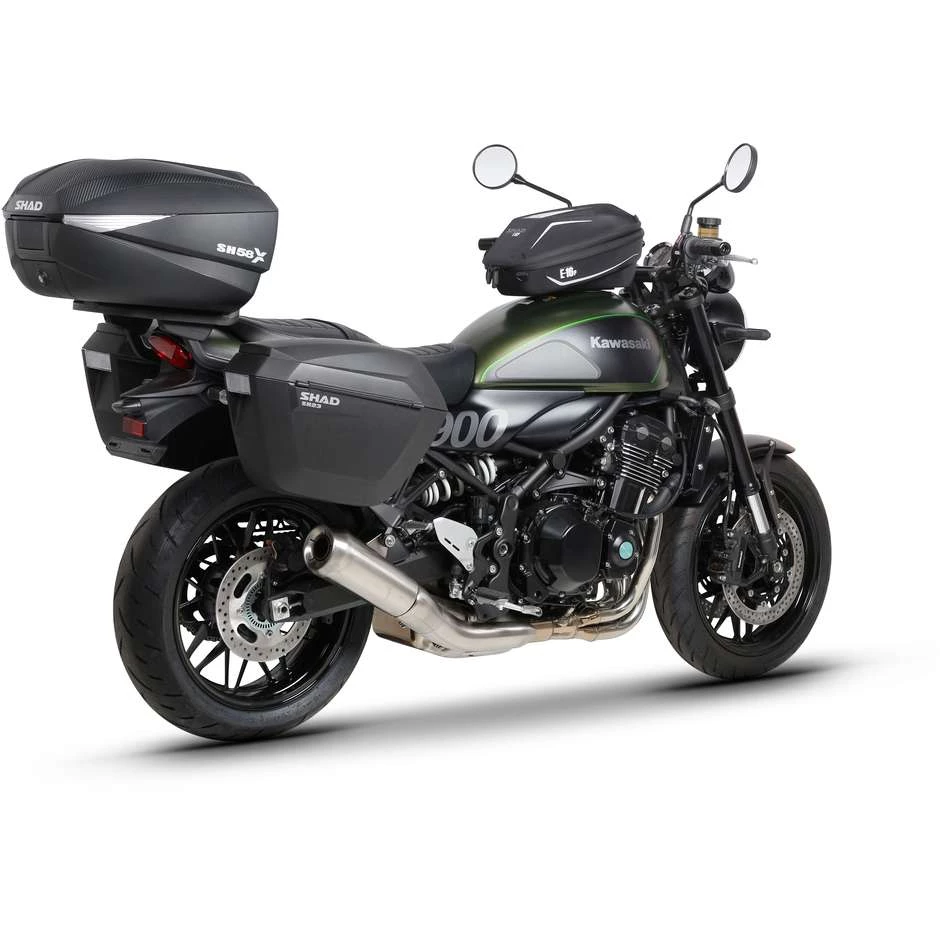 Spezifische Aufsätze Für SHAD 3p System Seitenkoffer Für KAWASAKI Z900RS (2018-2021) / Z900rs CAFE '(2020) 4 Spezifische Aufsätze Für SHAD 3p System Seitenkoffer Für KAWASAKI Z900RS (2018-2021) / Z900rs CAFE '(2020) – Bild 4
