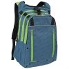 Technischer Rucksack Moto Thor Reservoir-Pack Grau Grün Fluo