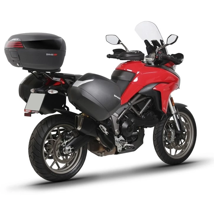 Top Case Moto Shad SH46 Schwarz Catadriotto Rot 46 Liter 2 Top Case Moto Shad SH46 Schwarz Catadriotto Rot 46 Liter – Bild 2
