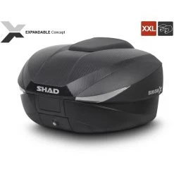 Top Case Moto Shad SH58X Erweiterbar Von 46 Auf 58 Liter Schwarz -Taschen und Koffer Verkäufe top case moto shad sh58x erweiterbar von 46 auf 58 liter schwarz 124509