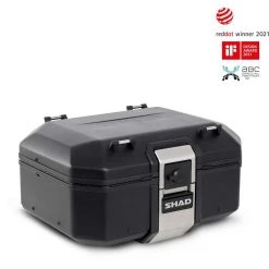 Topcase Motorrad-Topcase Aus Aluminium Shad Terra TR37 Black Edition