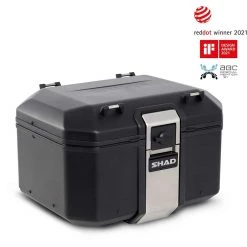 Taschen und Koffer Verkäufe 4 Topcase Motorrad-Topcase Aus Aluminium Shad Terra TR48 Black Edition