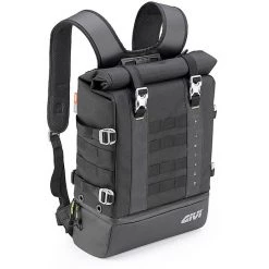 Wasserdichte Givi GRT711 Motorradrucksack Line Gravel-T 25 Liter Schwarz