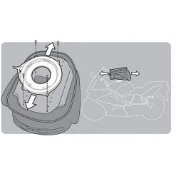 Zum Kit Bag Givi BF09 Angriffs Für Tanklock -Taschen und Koffer Verkäufe zum kit bag givi bf09 angriffs fuer tanklock 17954